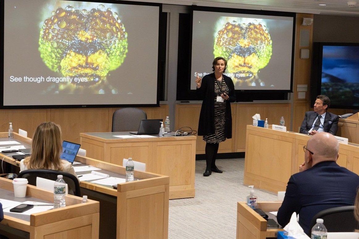 Anthea Roberts teaching at Harvard Law School