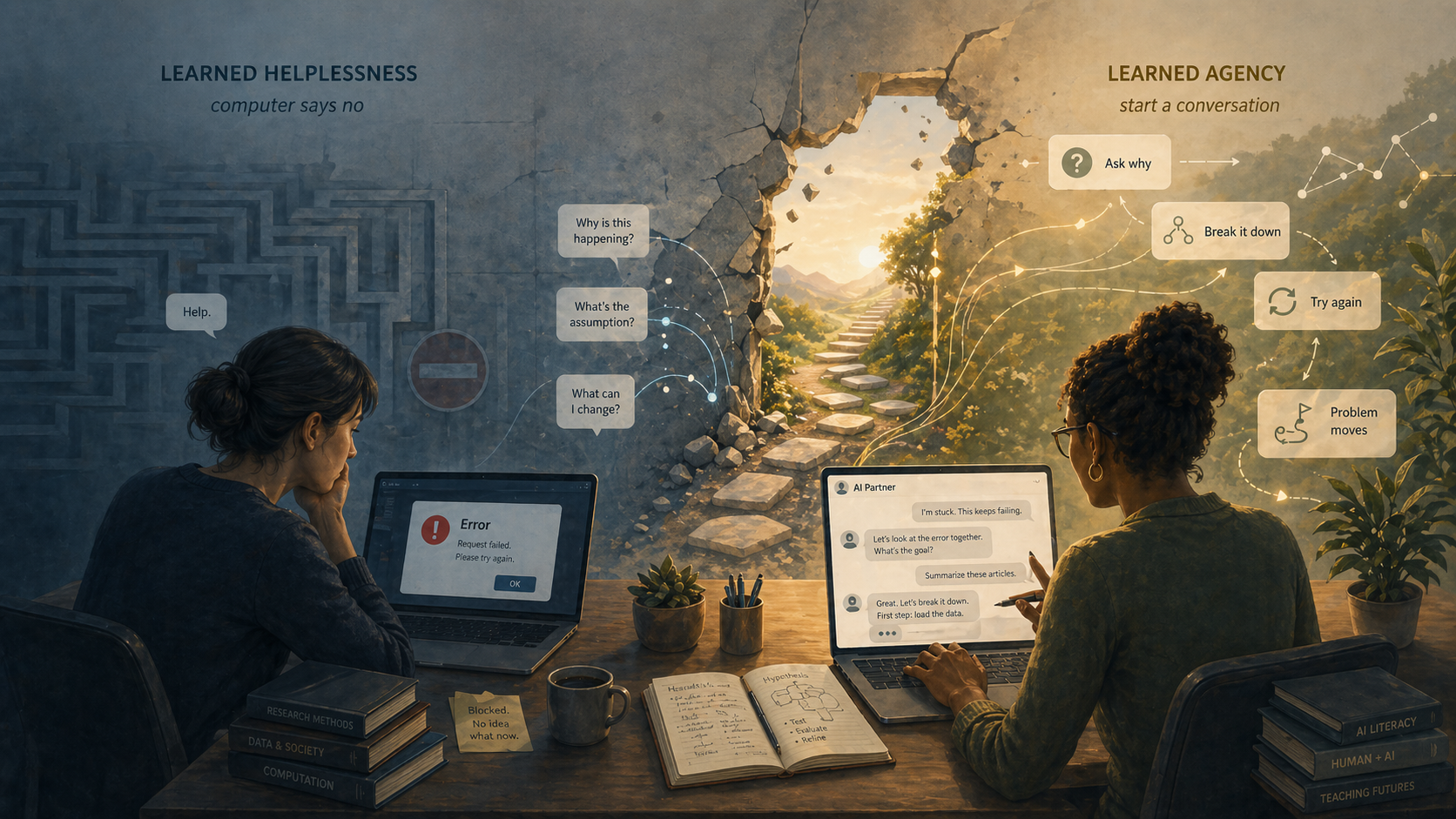 Learned Agency vs Learned Helplessness